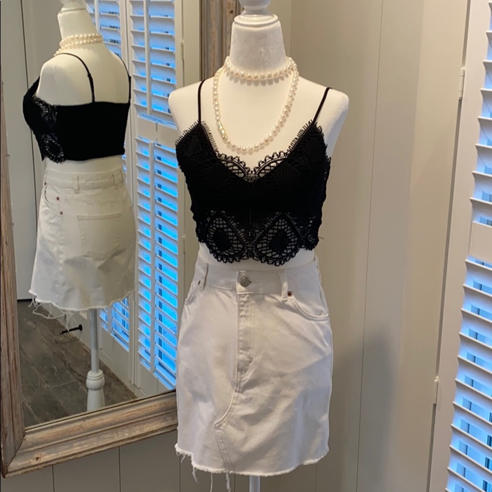 Wishlist Lace Crop Top
